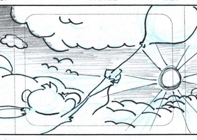 Monkey & Balloon Storyboards
